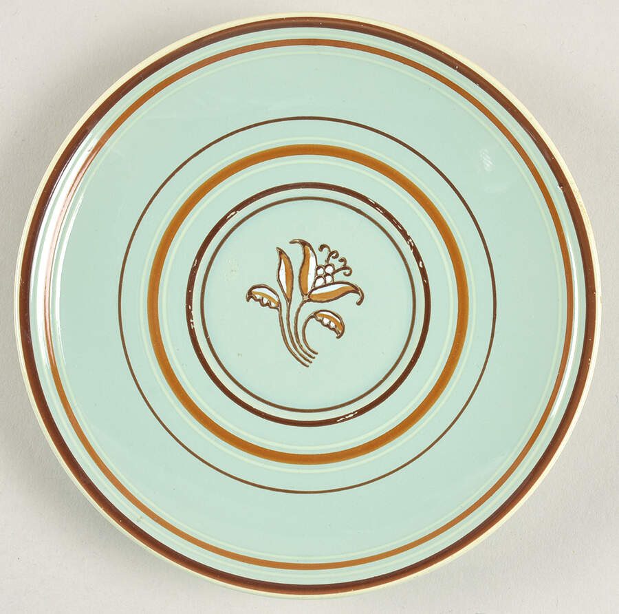 Padua Celadon Saucer by Franciscan-1