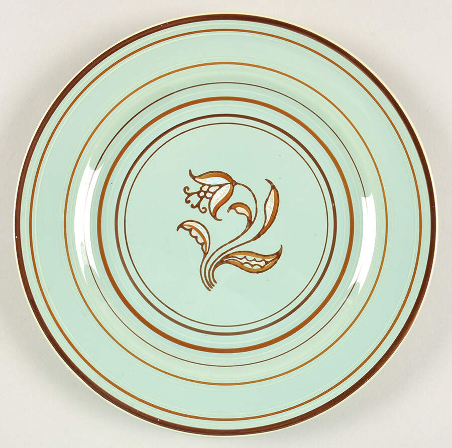 Padua Celadon Luncheon Plate by Franciscan-1