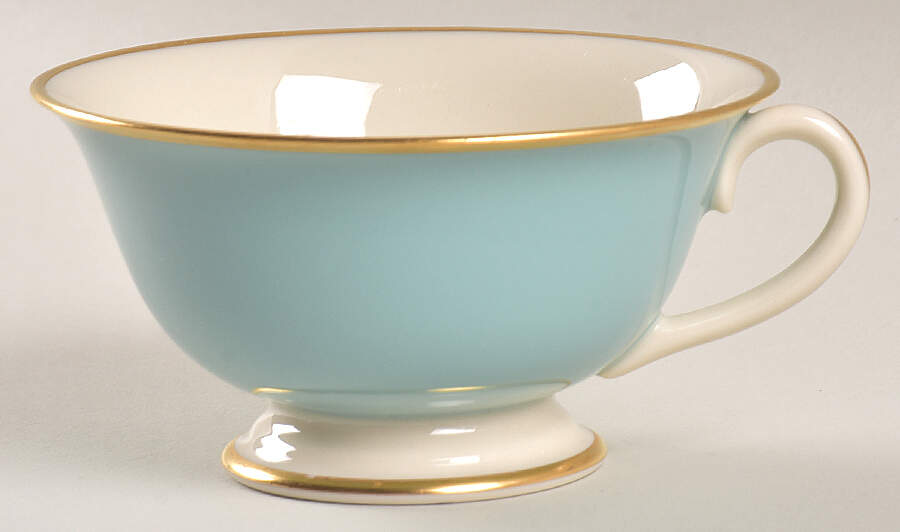 Palomar Robins Egg Blue Footed Cup by Franciscan-1