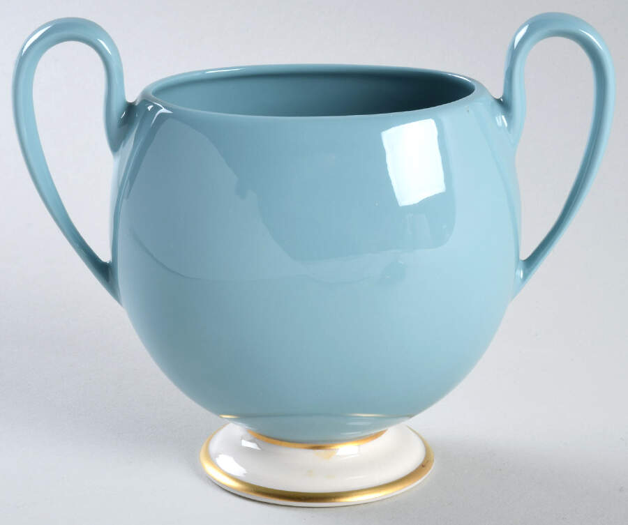 Palomar Robins Egg Blue Sugar Bowl No Lid by Franciscan-1