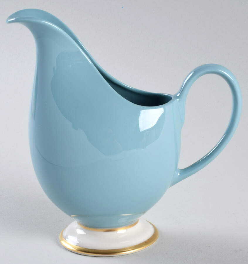 Palomar Robins Egg Blue Creamer by Franciscan-1
