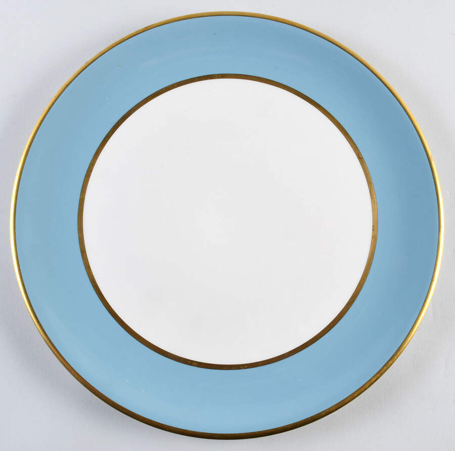 Palomar Robins Egg Blue 13" Chop Plate (Round Platter) by Franciscan-1