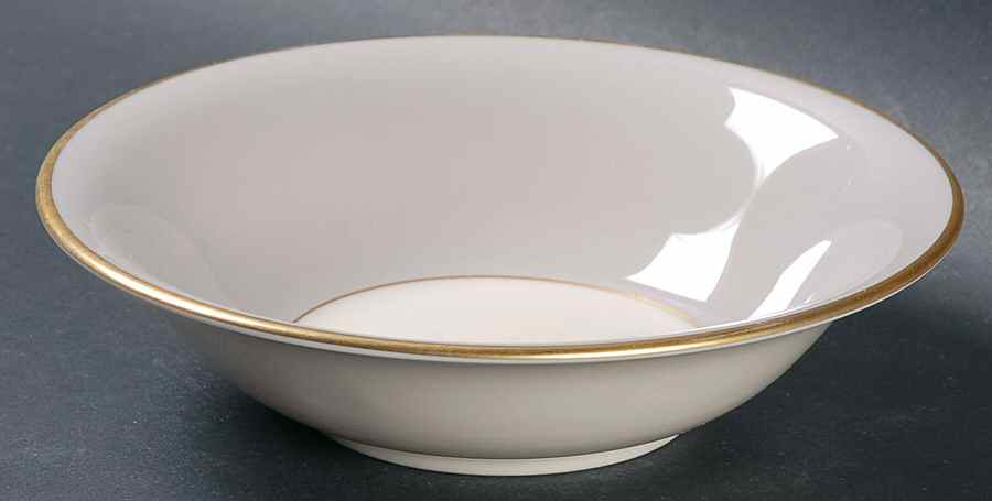 Palomar Grey (Gold Trim) Coupe Cereal Bowl by Franciscan-1