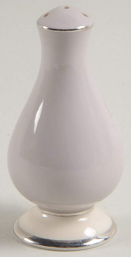 Palomar Grey (Platinum Trim) Pepper Shaker by Franciscan-1
