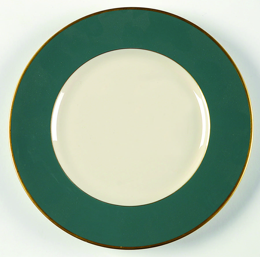 Palomar Jade (Dark Green) Salad Plate by Franciscan-1