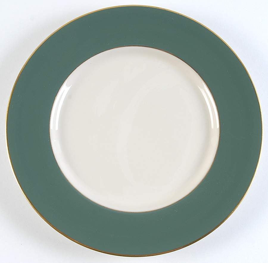 Palomar Jade (Dark Green) Dinner Plate by Franciscan-1