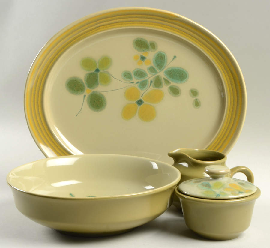Pebble Beach 5 Piece Hostess Set by Franciscan-1