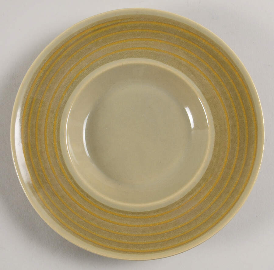 Pebble Beach Round Gravy Boat Underplate by Franciscan-1
