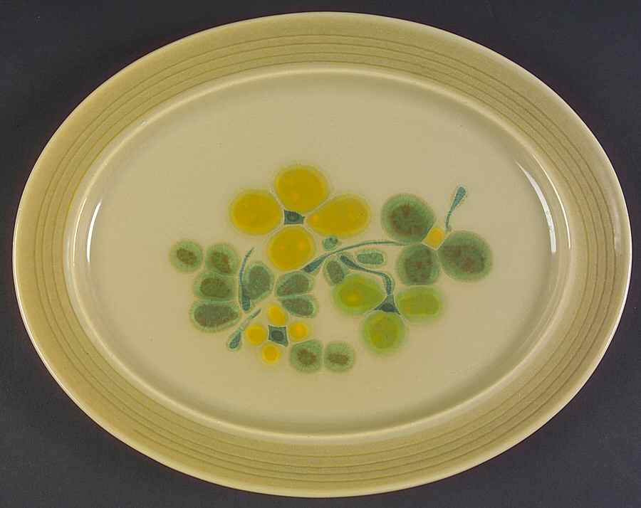 Pebble Beach 11" Oval Serving Platter by Franciscan-1