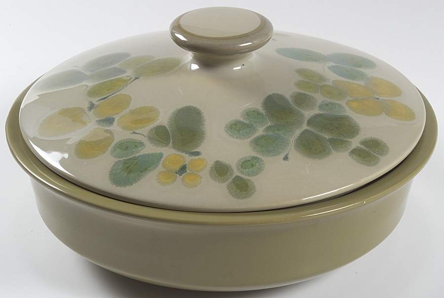 Pebble Beach 3 Quart Round Covered Casserole by Franciscan-1