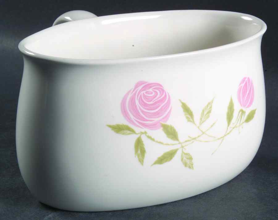 Pink A Dilly Gravy Boat by Franciscan-1