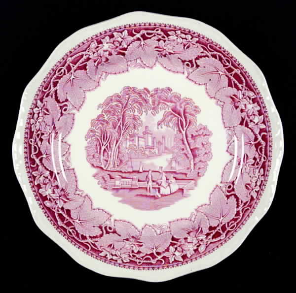 Pink Vista Dinner Plate by Franciscan-1