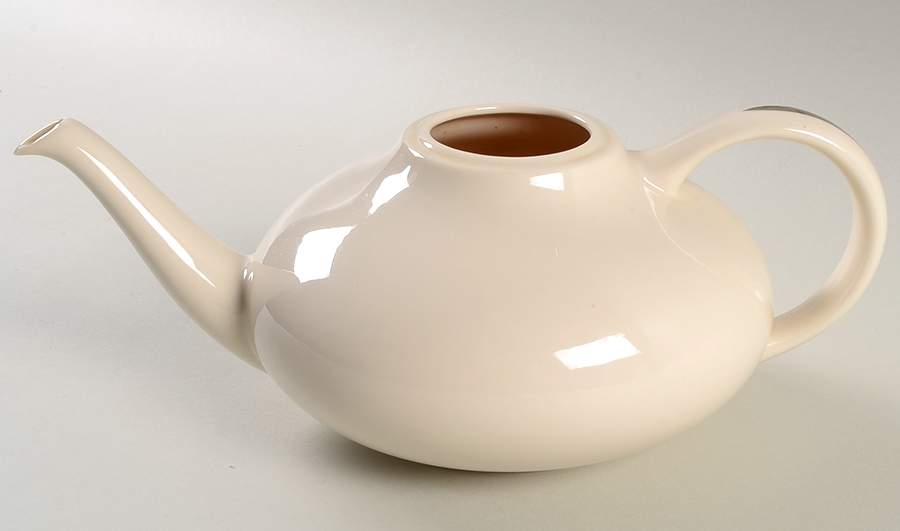 Platinum Band Teapot No Lid by Franciscan-1