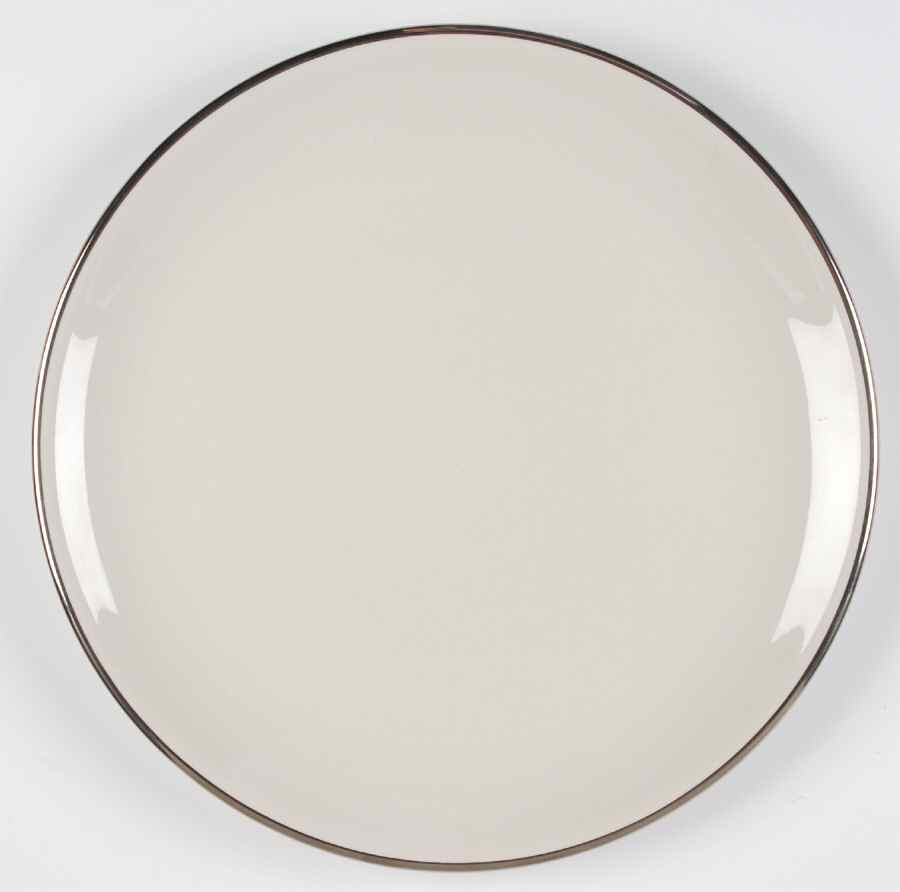 Platinum Band 13" Chop Plate (Round Platter) by Franciscan-1