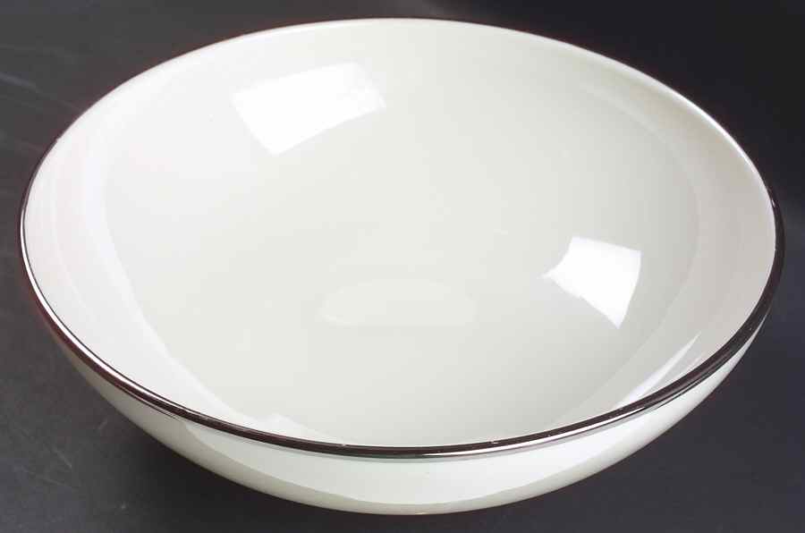 Platinum Band 10" Large Salad Serving Bowl by Franciscan-1