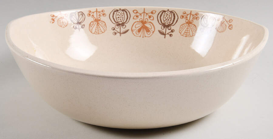 Pomegranate 12" Large Salad Serving Bowl by Franciscan-1