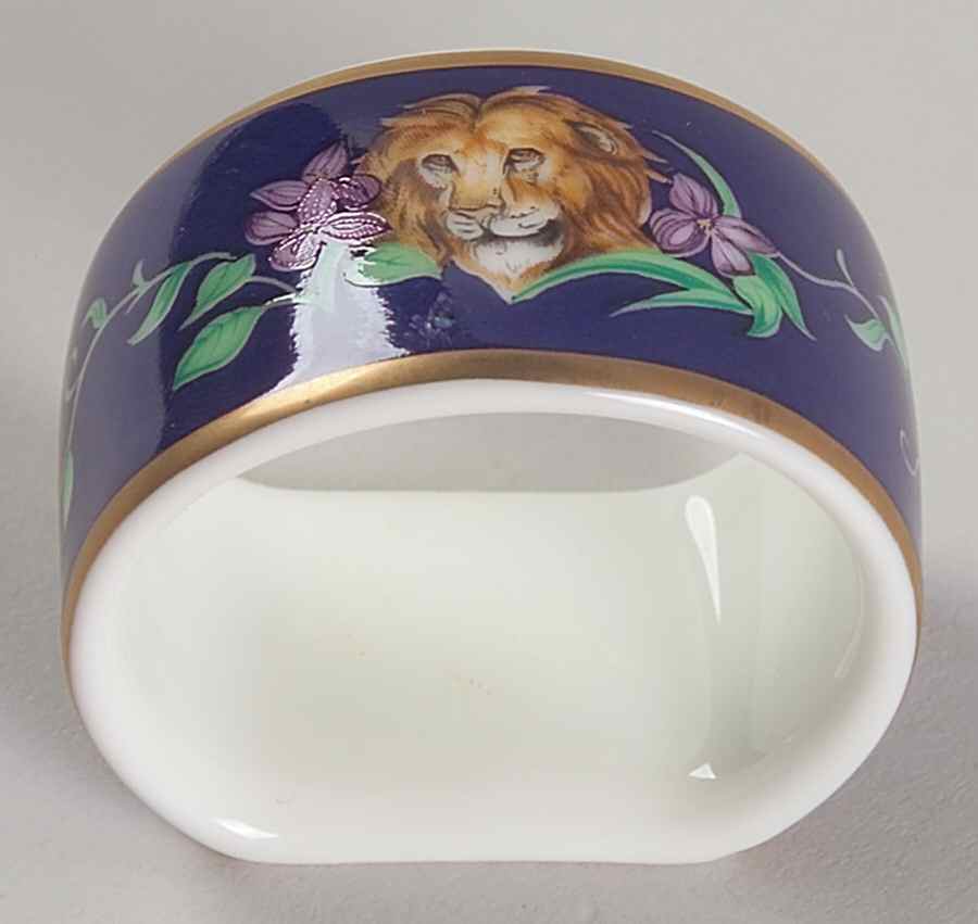 Rafiki Blue Napkin Ring by Franciscan-1