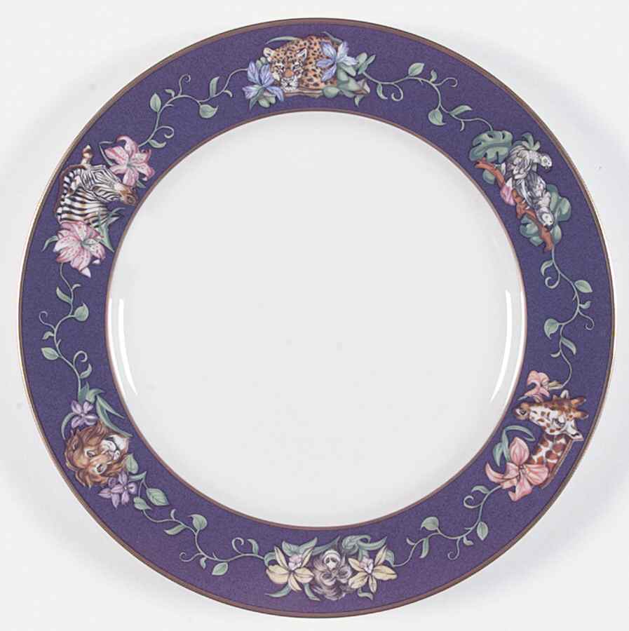 Rafiki Blue Dinner Plate by Franciscan-1