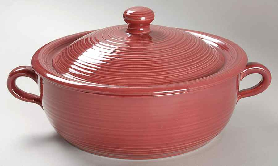 Reflections Burgundy 2 Qt Round Covered Casserole by Franciscan-1