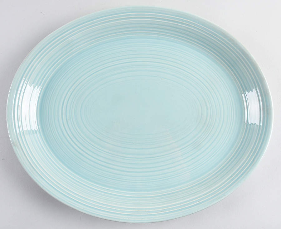 Reflections Jade 13" Oval Serving Platter by Franciscan-1