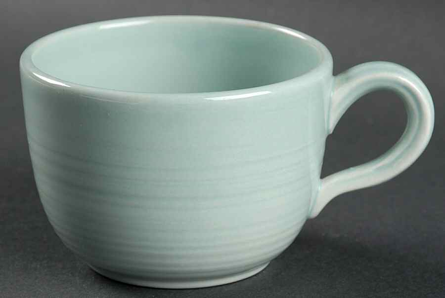 Reflections Jade Flat Cup by Franciscan-1