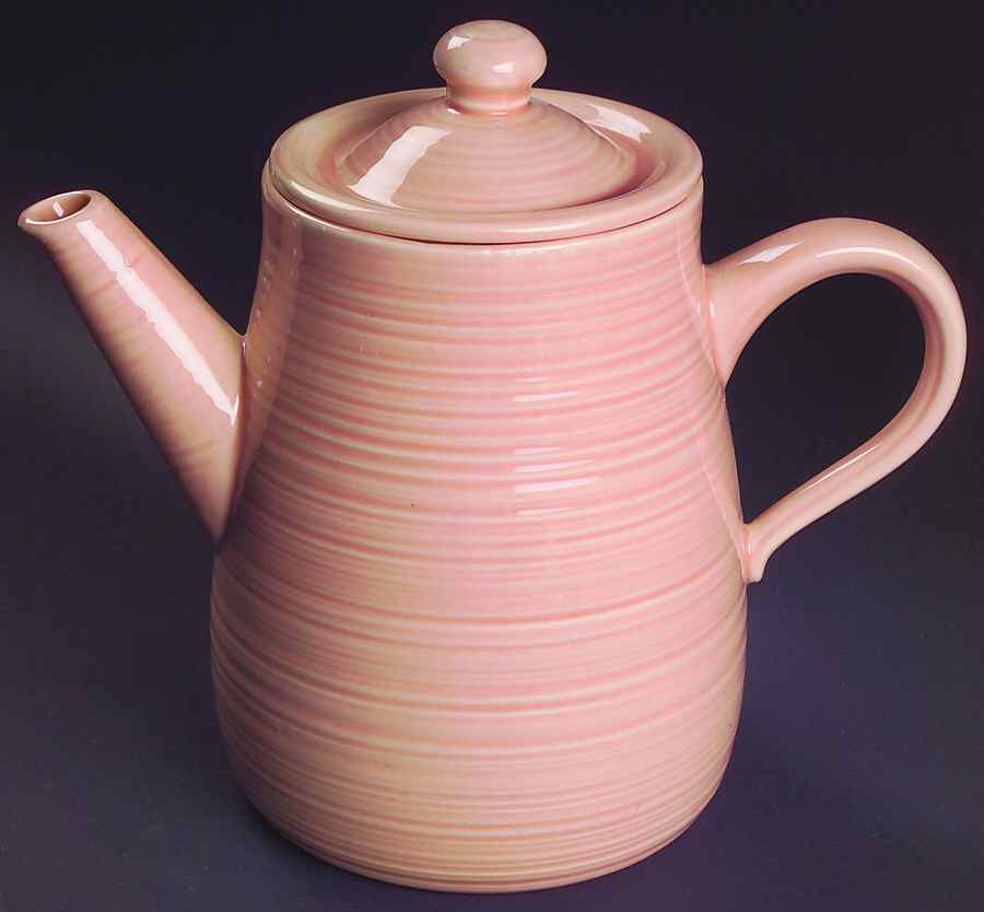 Reflections Peach Coffee Pot & Lid by Franciscan-1