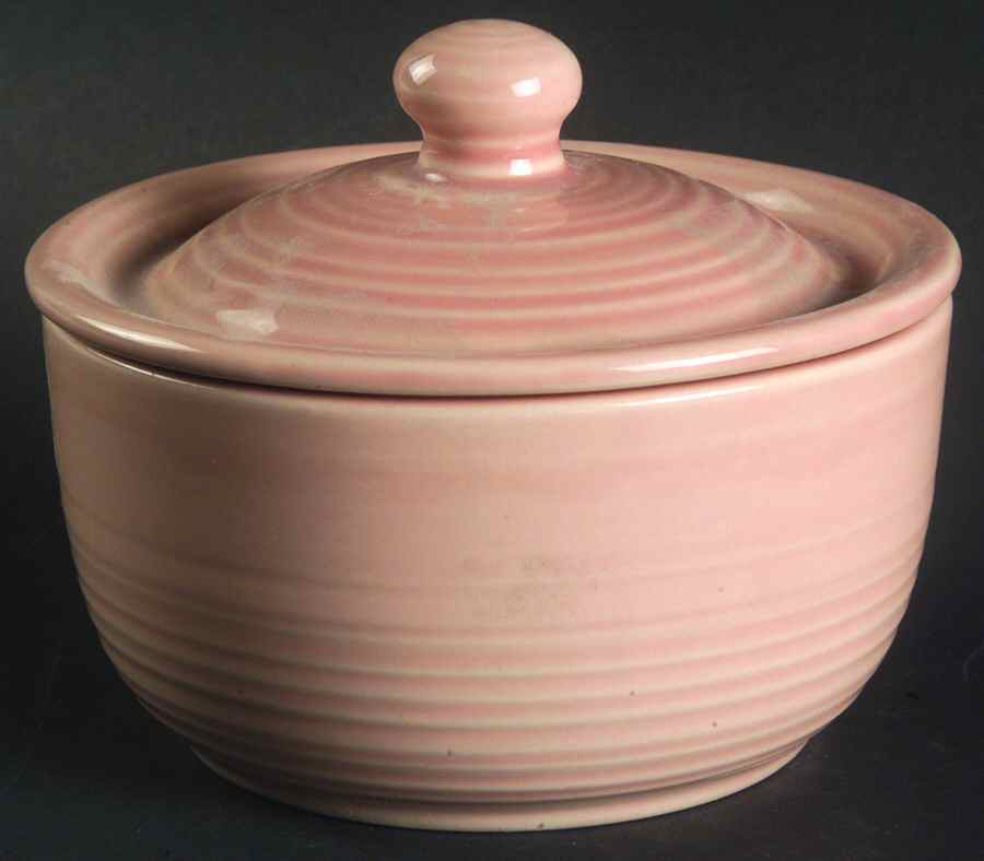 Reflections Peach Sugar Bowl & Lid by Franciscan-1