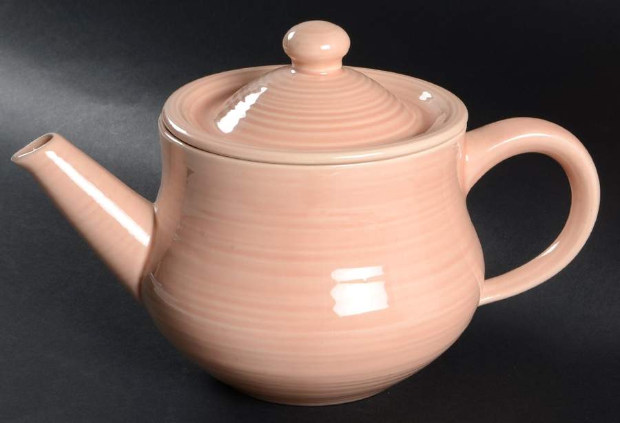 Reflections Peach Teapot & Lid by Franciscan-1