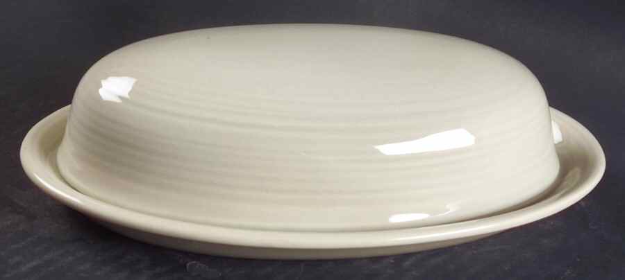 Reflections Silver Grey 1/4 Lb Covered Butter by Franciscan-1