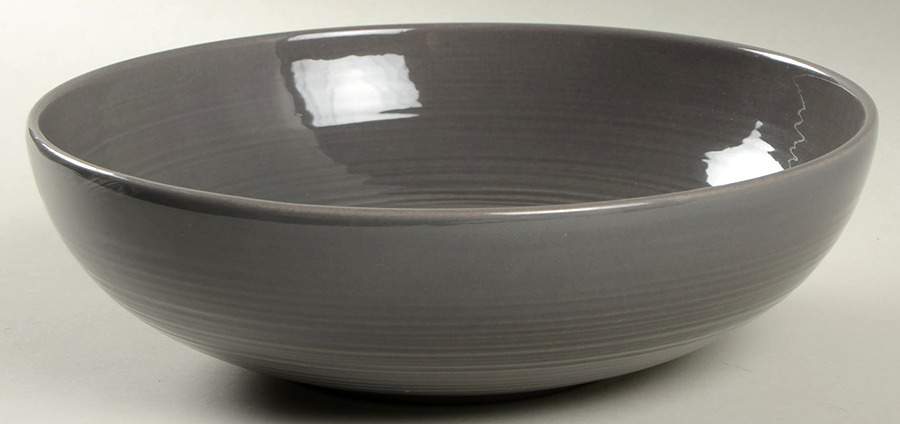 Reflections Smoke Grey 9" Round Vegetable Bowl by Franciscan-1