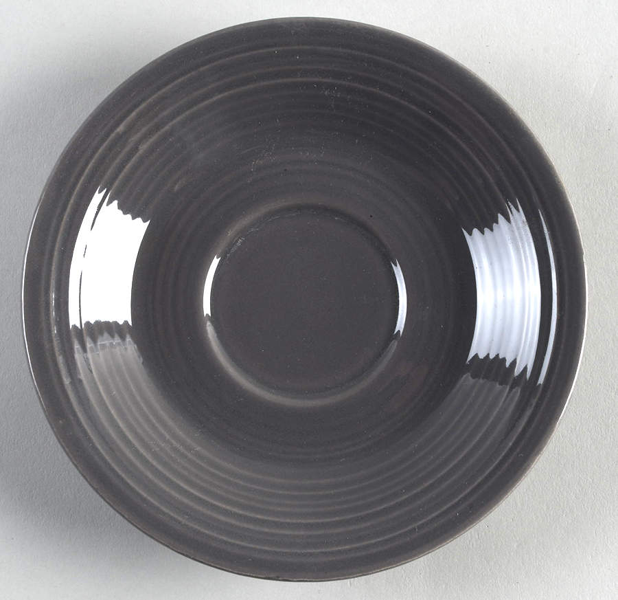 Reflections Smoke Grey Saucer by Franciscan-1