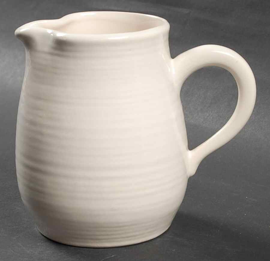 Reflections White Creamer by Franciscan-1