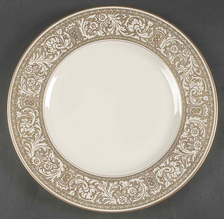 Renaissance Gold 13" Chop Plate (Round Platter) by Franciscan-1