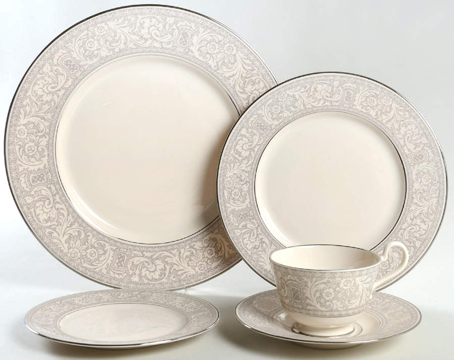 Renaissance Platinum 40 Piece Estate Set by Franciscan-1