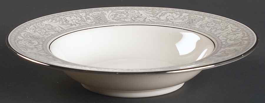 Renaissance Platinum Rim Fruit/Dessert (Sauce) Bowl by Franciscan-1