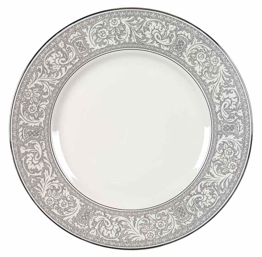 Renaissance Platinum 13" Chop Plate (Round Platter) by Franciscan-1