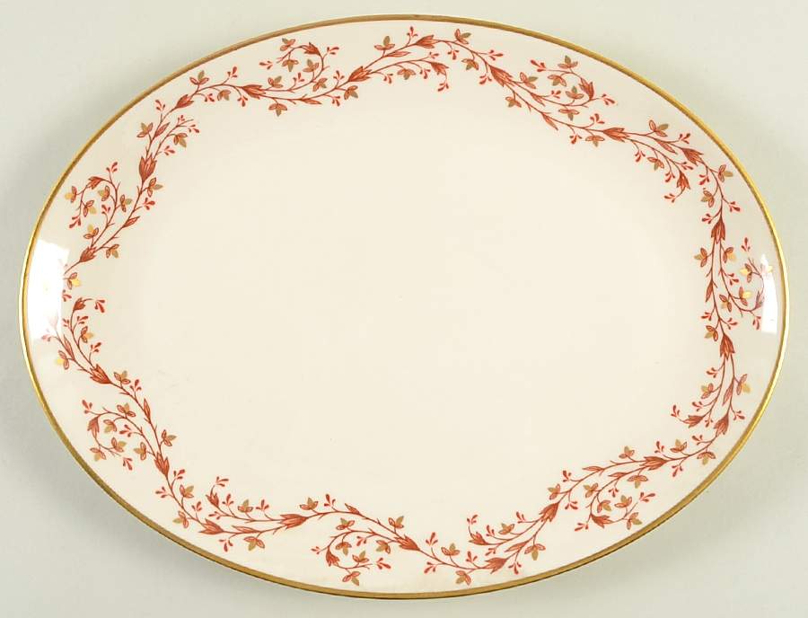 Ridgewood 12" Oval Serving Platter by Franciscan-1