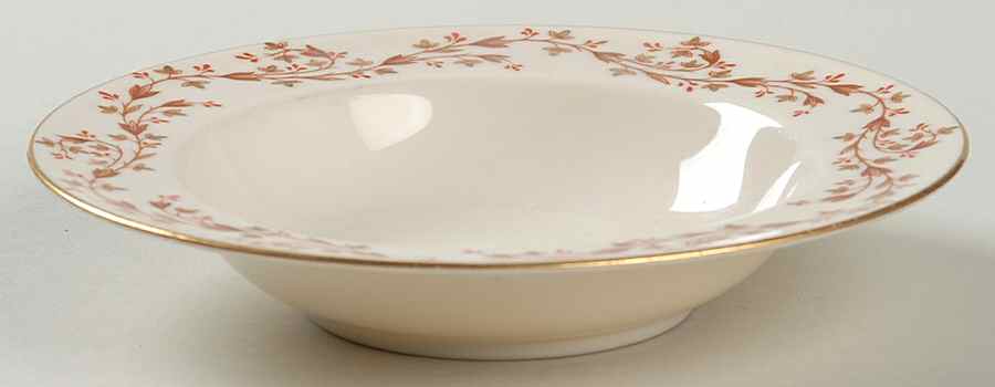 Ridgewood Rim Fruit/Dessert (Sauce) Bowl by Franciscan-1