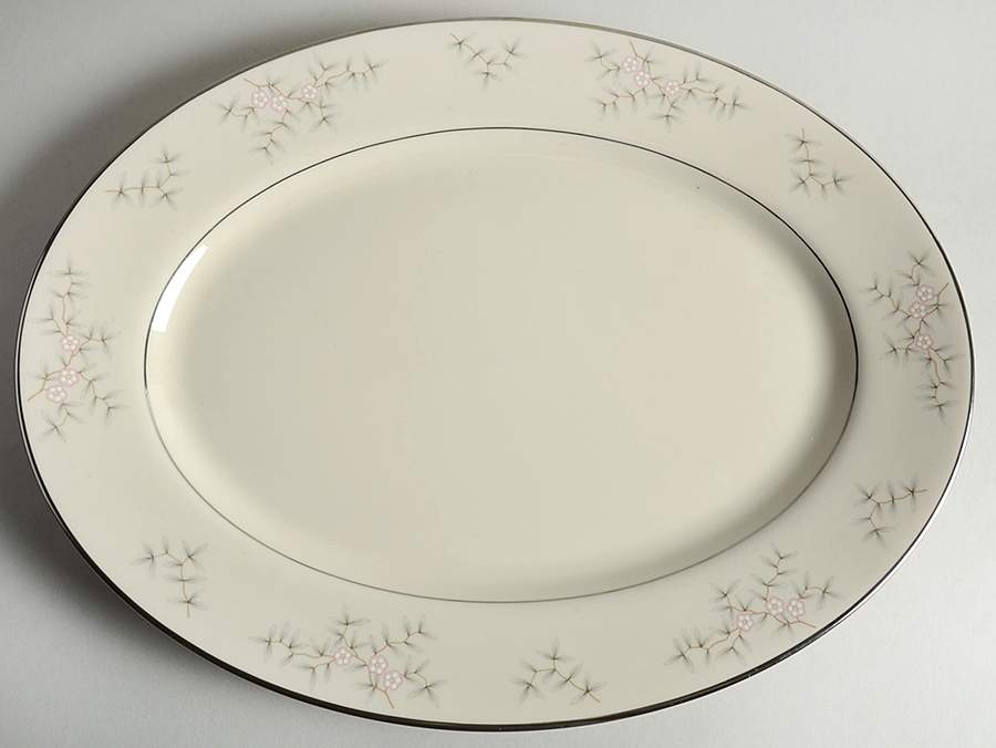 Rondelay 15" Oval Serving Platter by Franciscan-1