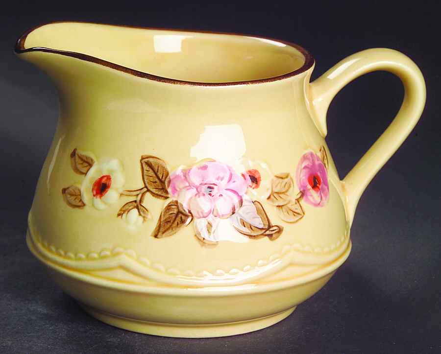 Rosette Creamer by Franciscan-1