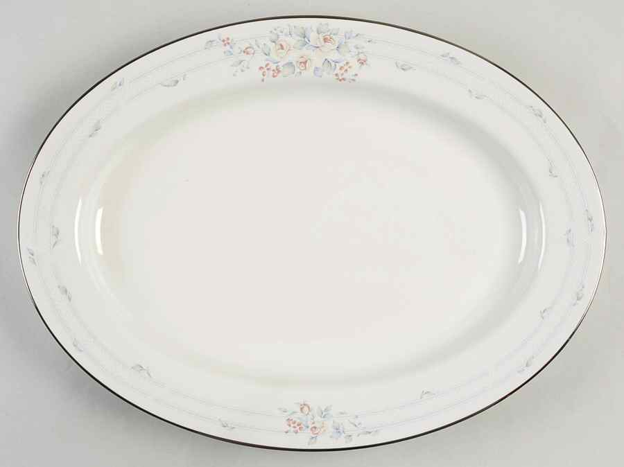 Rose Trellis 16" Oval Serving Platter by Franciscan-1
