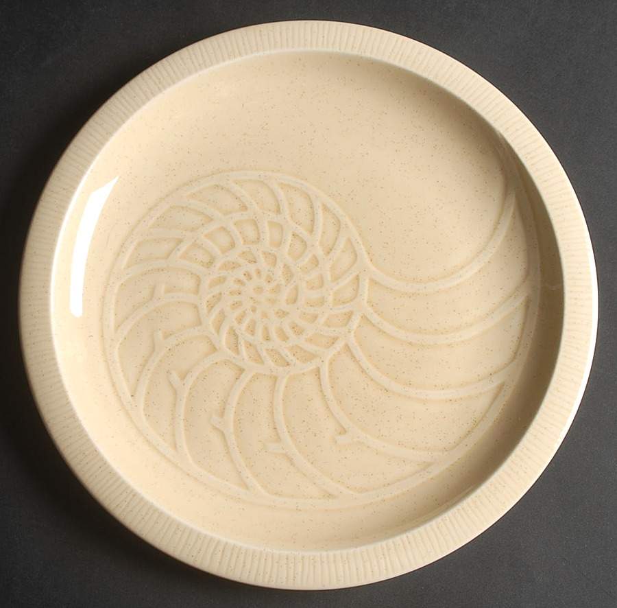 Sea Sculptures Sand Luncheon Plate by Franciscan-1