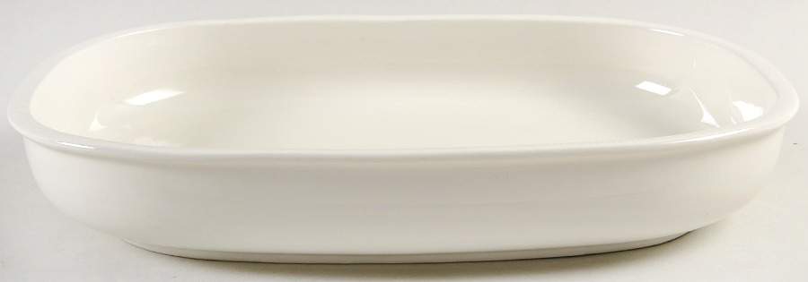 Sea Sculptures White 11" Rectangular Baker by Franciscan-1