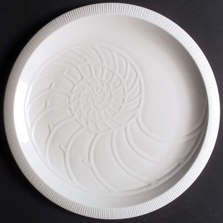Sea Sculptures White Dinner Plate by Franciscan-1