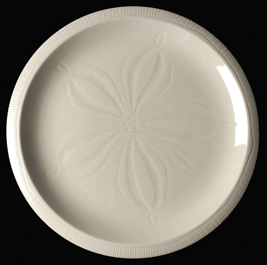 Sea Sculptures White Dinner Plate by Franciscan-1