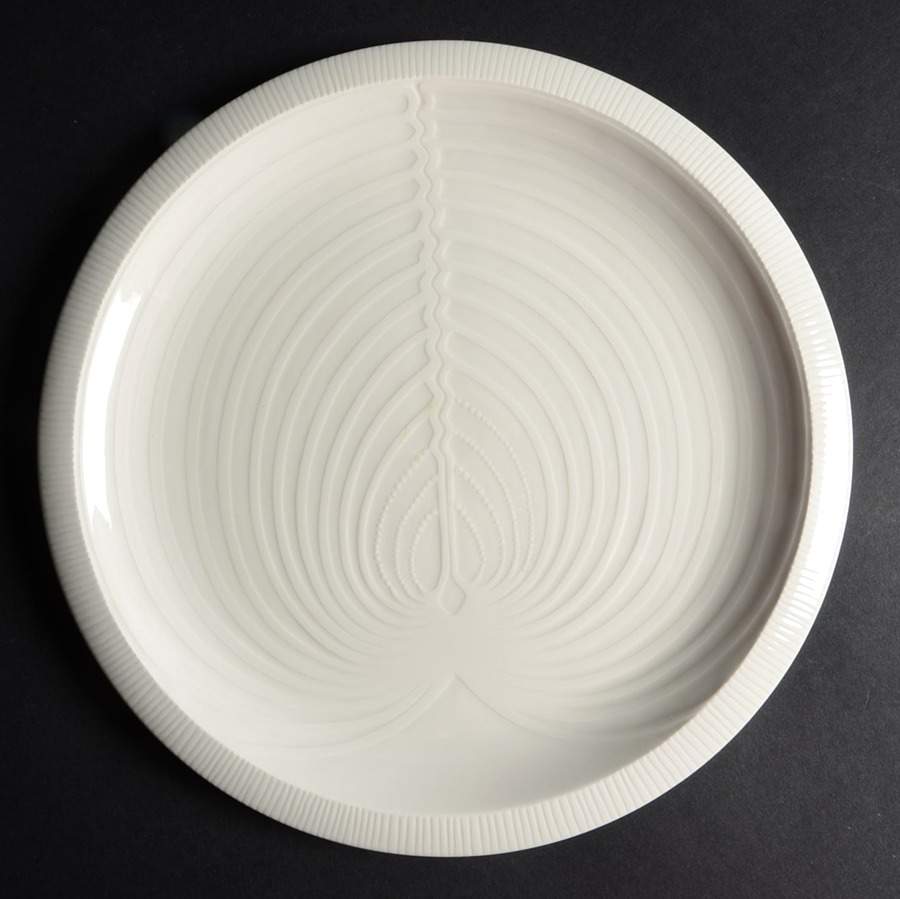 Sea Sculptures White Dinner Plate by Franciscan-1