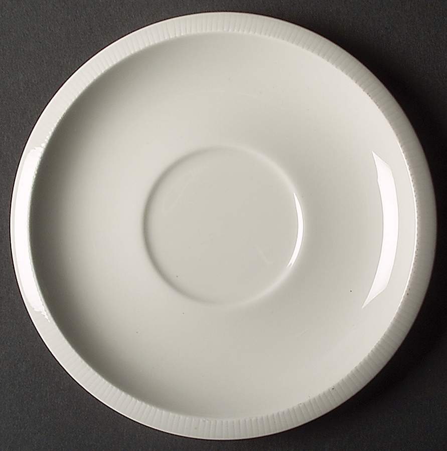 Sea Sculptures White Saucer by Franciscan-1