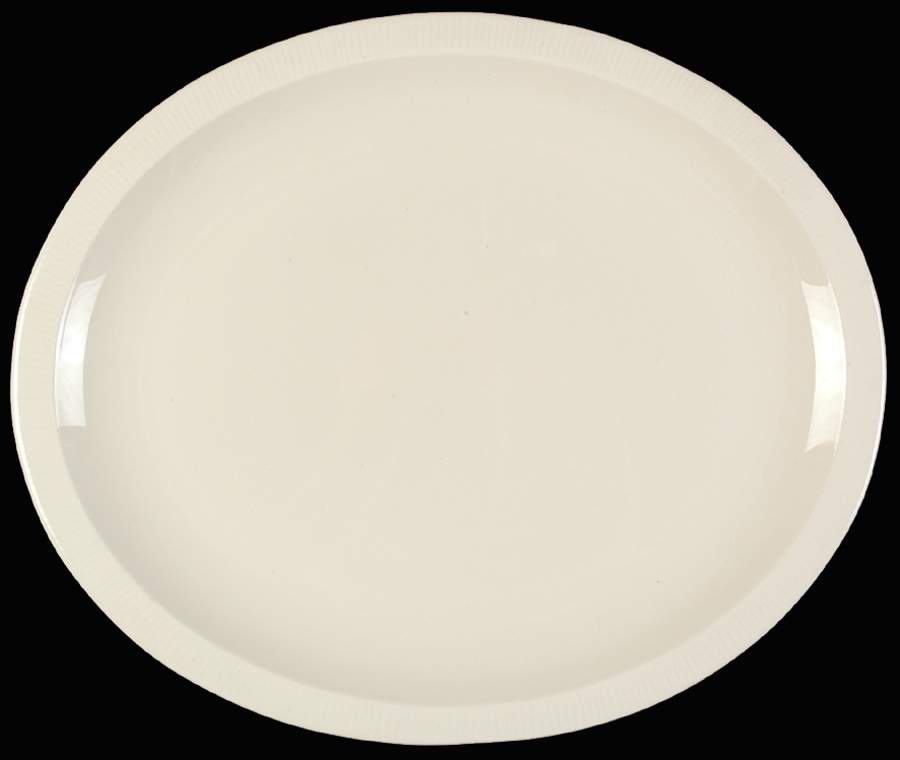 Sea Sculptures White 12" Oval Serving Platter by Franciscan-1