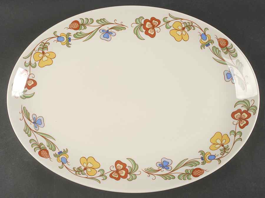Shasta 16" Oval Serving Platter by Franciscan-1
