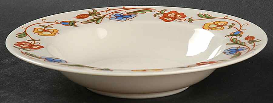 Shasta Rim Fruit/Dessert (Sauce) Bowl by Franciscan-1